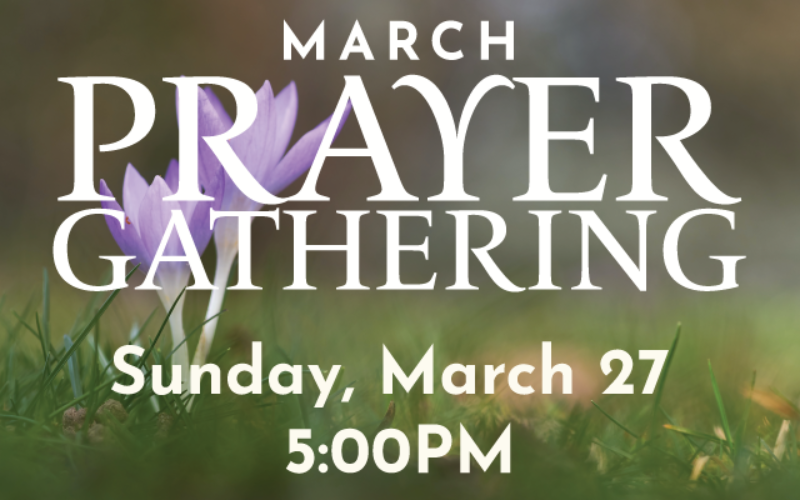 When We Gather To Pray…