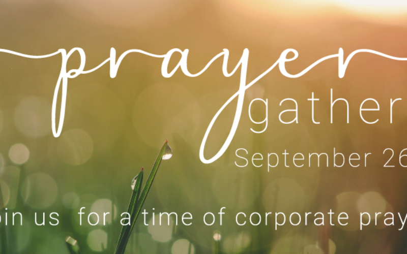 When We Gather To Pray…