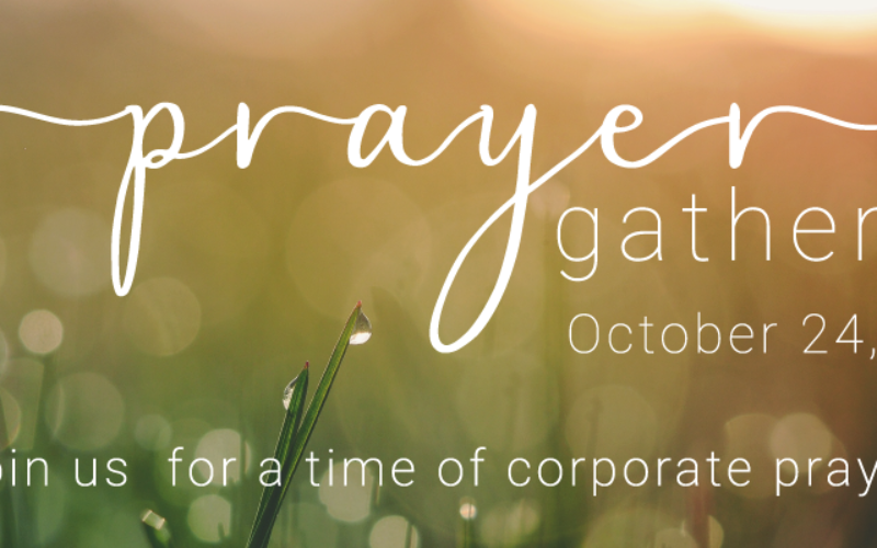 When We Gather to Pray…